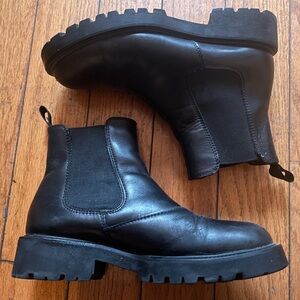 Black Leather Chelsea Boots - Vagabond KENOVA size 37